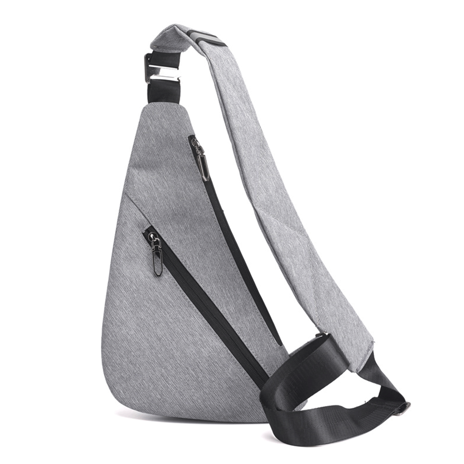 Oxford Cloth Fashion Banana Chest Crossbody Sling Bag 11